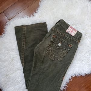 True Religion Corduroy Jeans